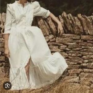 NWT Doen Darby Dress in Powder